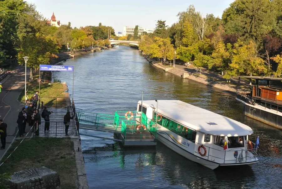 Timișoara la o nouă premieră. Primul oraș din țară cu transport în comun pe apă