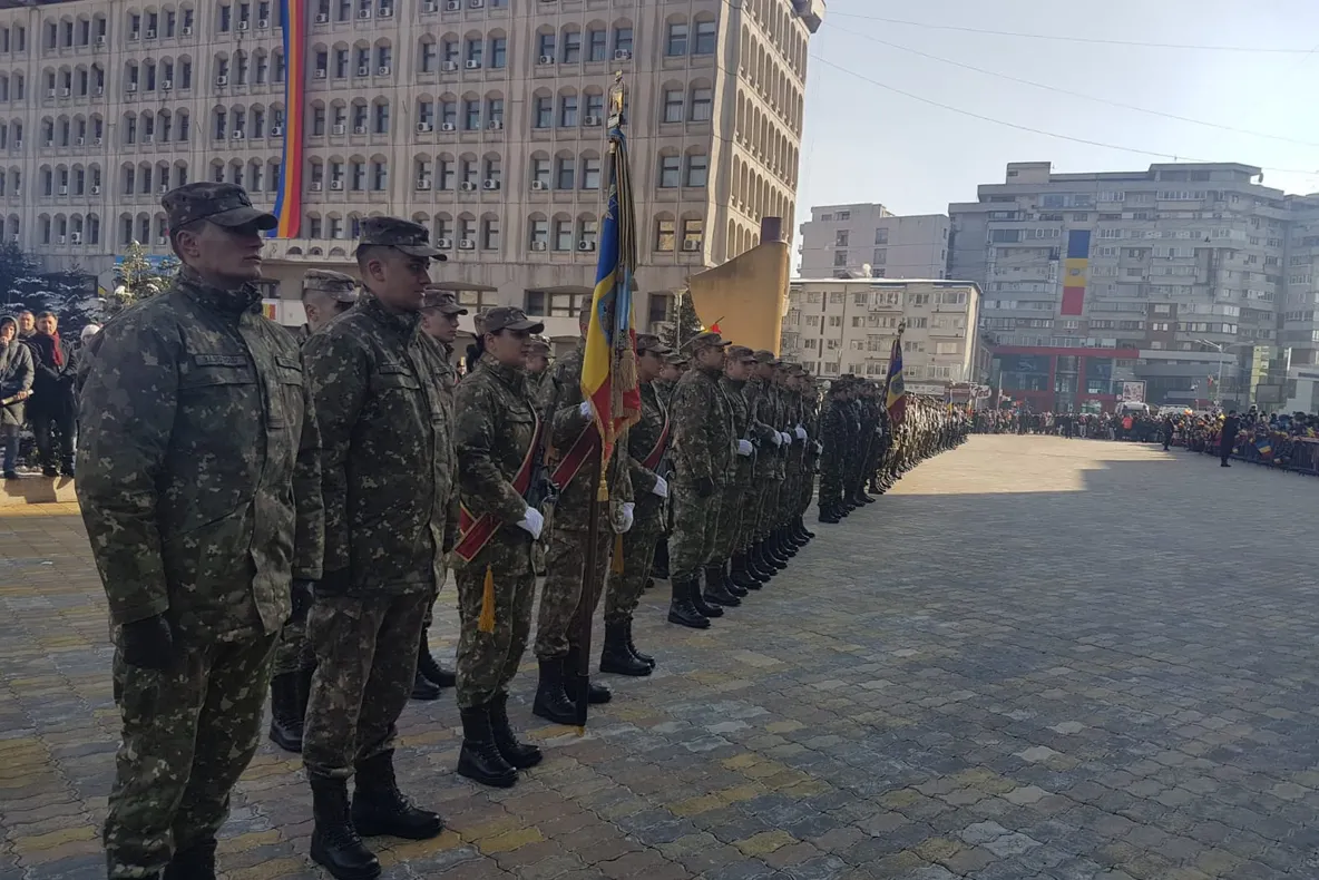 Defilarea de 1 Decembrie de la Timișoara