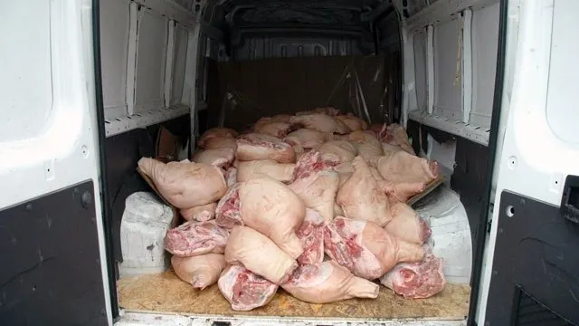 Preparate din carne de porc, puse sub sechestru