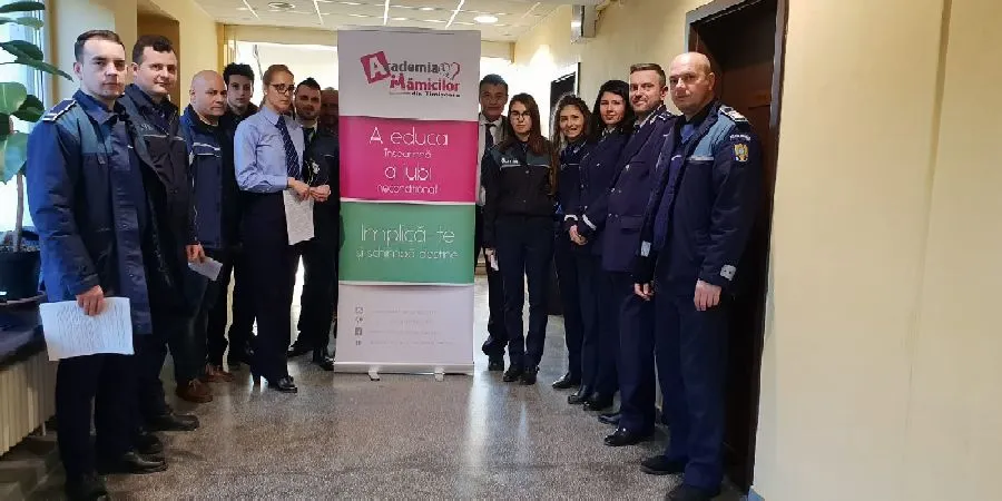 Oameni cu suflet mare. Polițiștii din Timișoara și-au dat sângele pentru bucuria unui copil