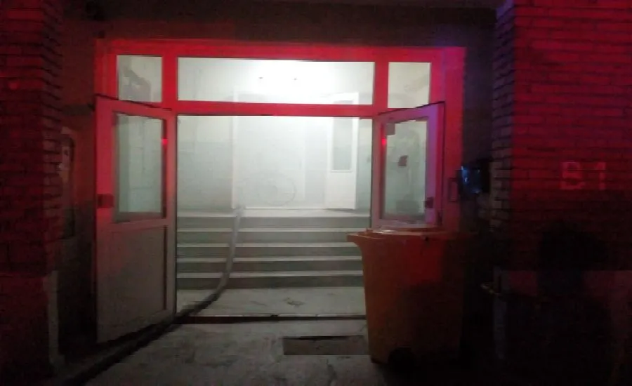 Incendiu într-un bloc din Timișoara. Zeci de oameni evacuați