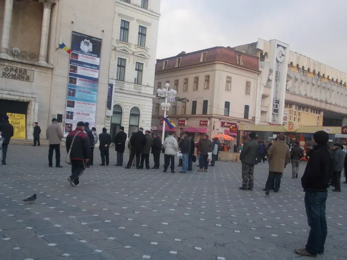 #Șîeu la Timișoara. Cum au reacționat oamenii la ora 15.00