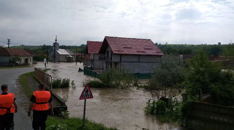 Județul Timiș, sub cod portocaliu de ploi torențiale și inundații