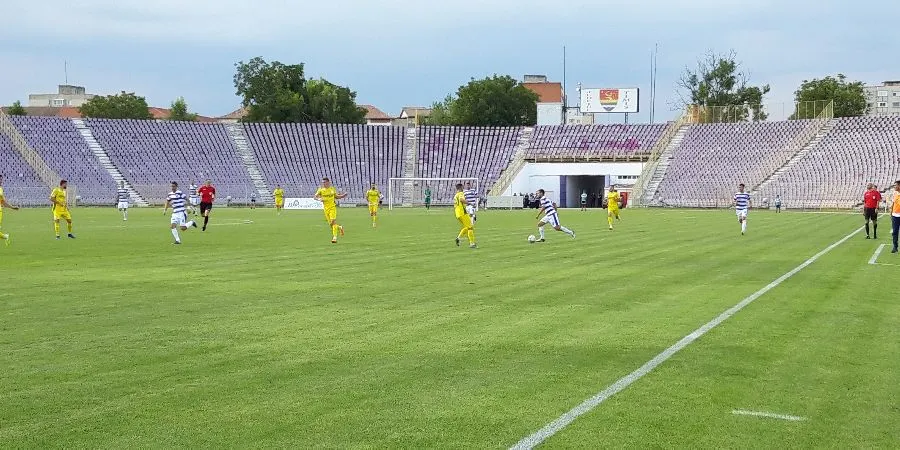 Dublă înfrângere pentru cele două echipe din Timișoara în liga secundă