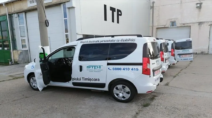 Taxi-uri gratuite pentru persoanele cu dizabilități locomotorii la Timișoara