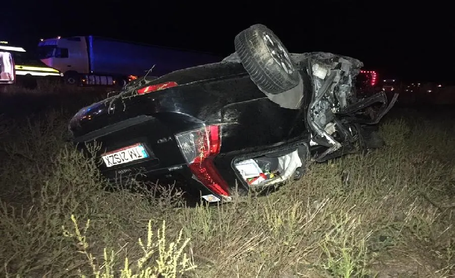 Accident groaznic pe o șosea din Timiș. Un om a murit pe loc