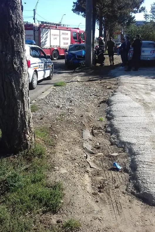 Dezastru pe autostrada, în județul Timiș, după un accident  în lanț
