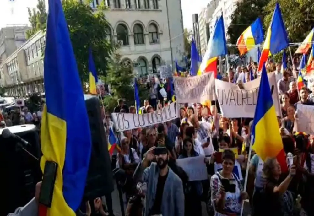 Protest anti-mască în București, Cluj, Timișoara și Oradea