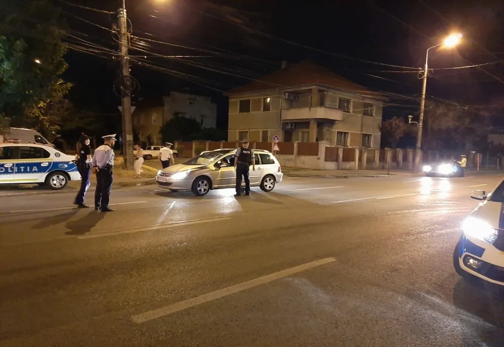 Amenzi și permise suspendate, după o acțiune a polițiștilor, în județul Timiș