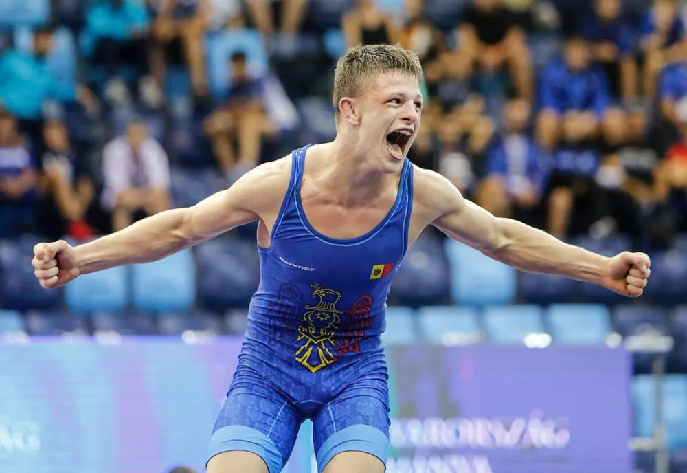 Luptătorul Alexandru Solovei, de la CS Heracle Timișoara, a devenit campion mondial la cadeţi