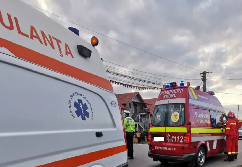Accident mortal pe o șosea din Timiș, după ce un șofer neatent s-a răsturnat cu mașina