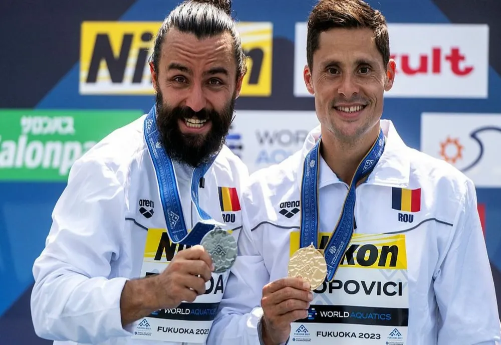 Performanță nemaivăzută pentru România! Constantin Popovici și Cătălin Preda, AUR și ARGINT la Fukuoka!
