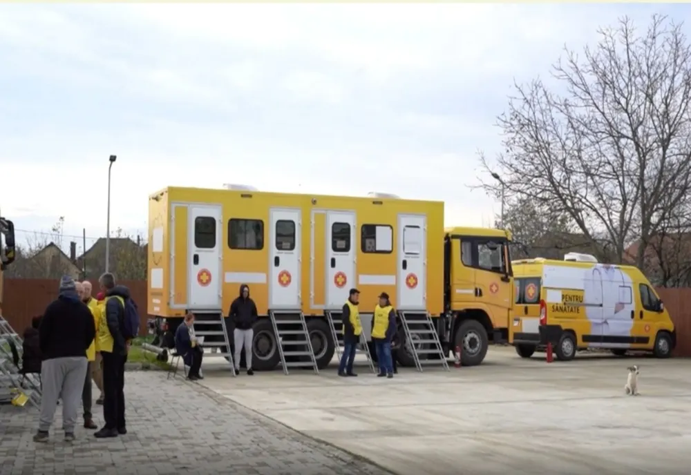 Spitalul mobil „Caravana România Suverană” ajunge în Transilvania - VIDEO