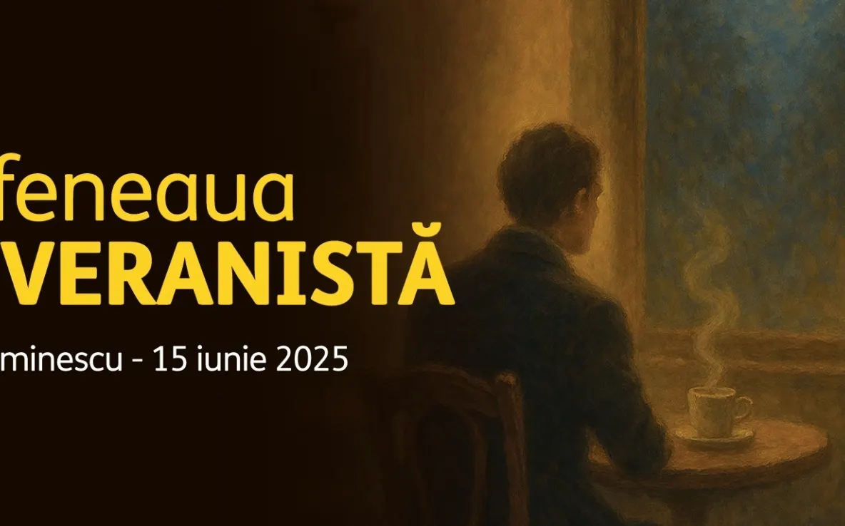 "CAFENEAUA SUVERANISTĂ" DEBUTEAZĂ LA TIMIȘ SUB SEMNUL LUI EMINESCU. DEPUTATUL AUR, MIHAI-BOGDAN NEGOESCU ÎN DIALOG CU PROFESORUL PUTZ