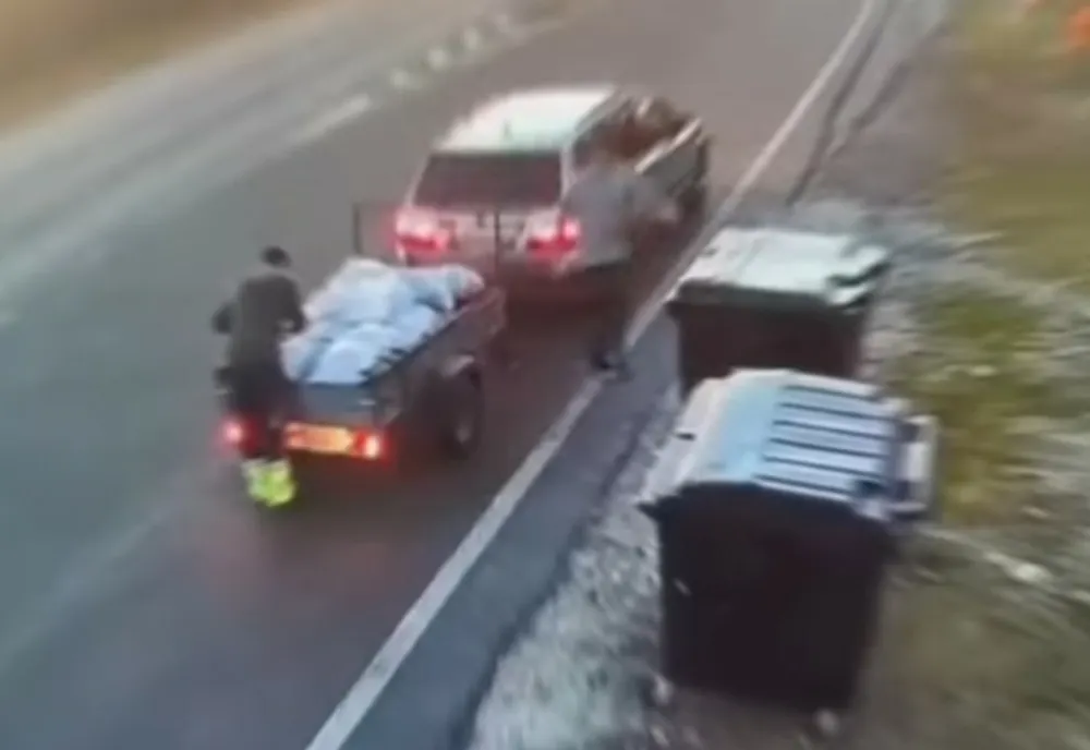 O PARCARE DIN APROPIERE DE TIMIȘOARA A DEVENIT LOC DE ARUNCAT MOLOZ | VIDEO