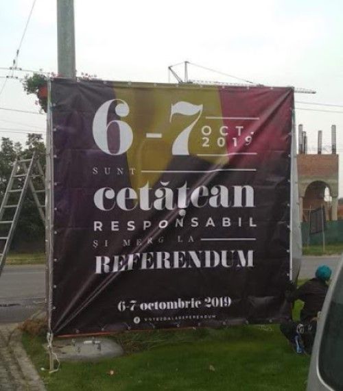 Timișorenii, îndemnați să se meargă la referendum anul viitor