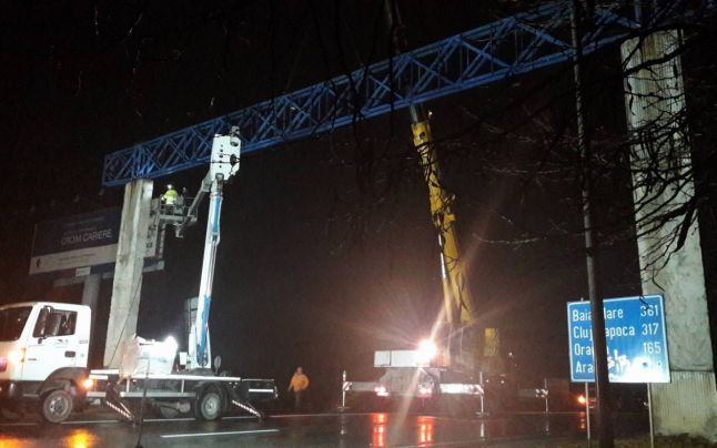 Poarta de intrare în Timișoara dinspre Arad a fost demolată