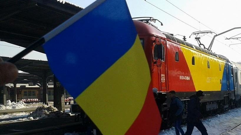 Trenul Unirii din Banat spre Alba Iulia