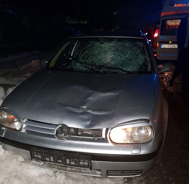 Ceața deasă a dus la producerea unui accident. Șofer fugar