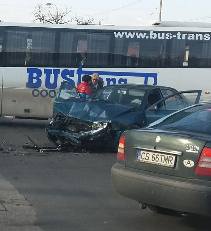 Accident în zona Gării de Nord
