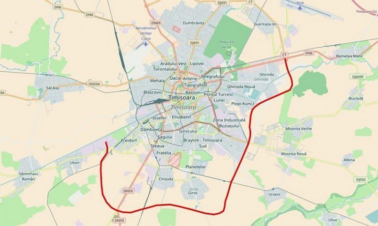 A fost semnat contractul pentru Centura de Sud a Timișoarei