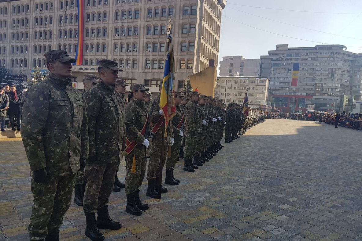 Defilarea de 1 Decembrie de la Timișoara