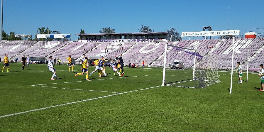 ASU Poli câștigă derby-ul cu Ripensia, ACS Poli mai face un pas spre liga a treia