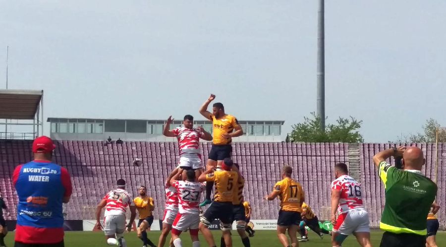 Victorie cu bonus ofensiv pentru Timișoara Saracens în meciul cu Dinamo