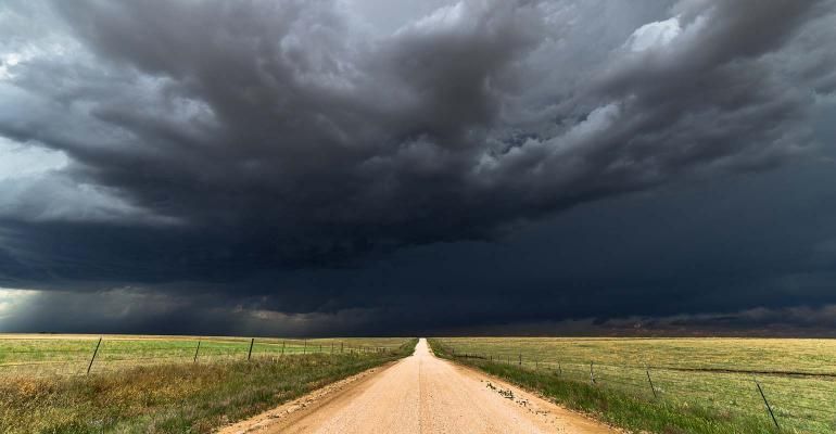 Cod galben de furtună în vestul țării