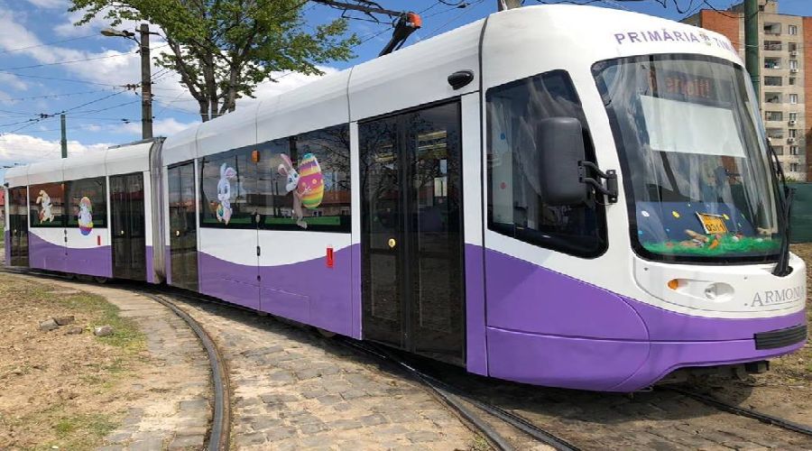 Timișorenii invitați să se plimbe gratuit cu Tramvaiul Iepurașului. Foto