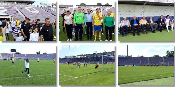 Starurile fotbalului românesc și gloriile Banatului au făcut spectacol la Timișoara. Foto