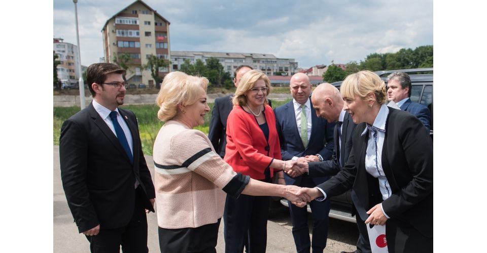 Viorica Dăncilă, în vizită la Timișoara