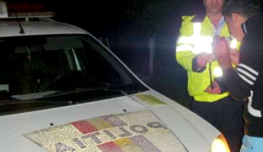 Șofer rupt de beat prins de polițiști în trafic, la Timișoara