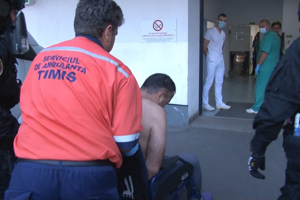 Bărbatul care a ucis un polițist a ajuns la spital. Ce se întâmplă în continuare. VIDEO