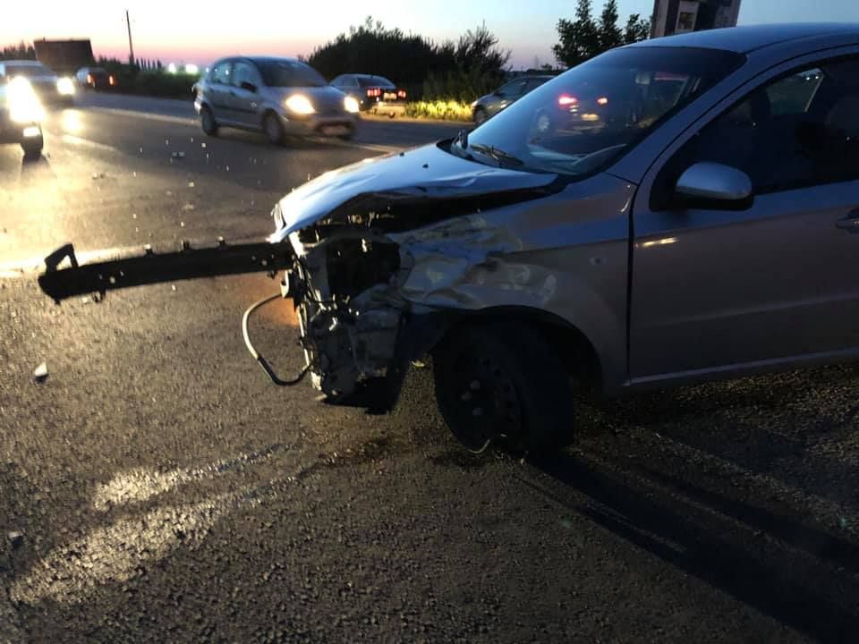 Un motociclist a ajuns la spital, după un accident la ieșirea din Timișoara