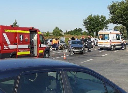 Accident în lanț pe șoseaua dintre Timișoara și Sânicolau Mare