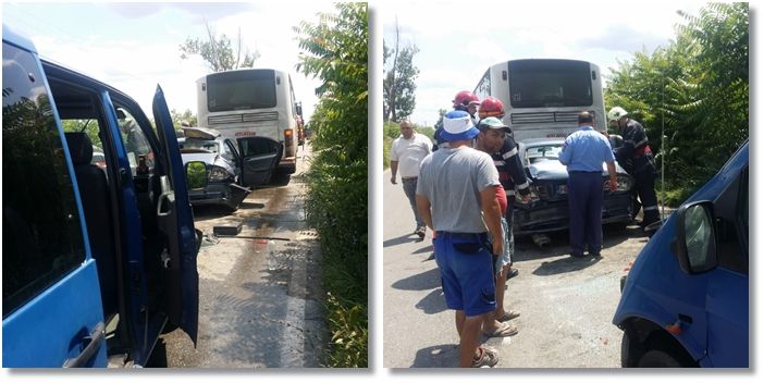 40 de oameni implicați într-un accident rutier în Timiș. Cinci persoane au avut nevoie de îngrijiri medicale