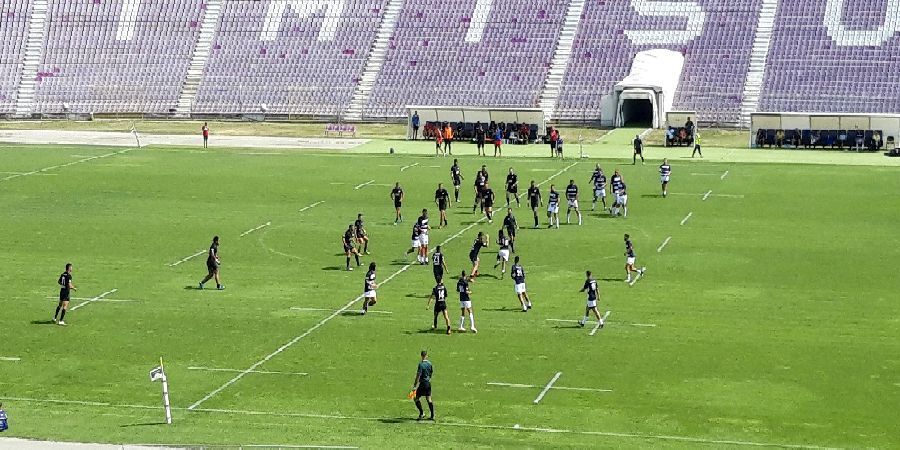 Spectacol făcut de Timișoara Saracens în meciul de Cupă cu Tomitanii. Momente emoționante în pauza meciului