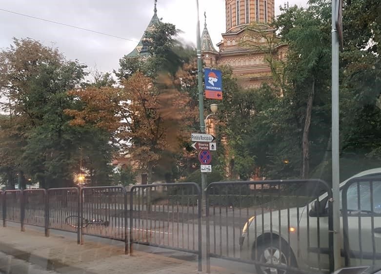 Un șofer a lovit un biciclist care traversa neregulamentar