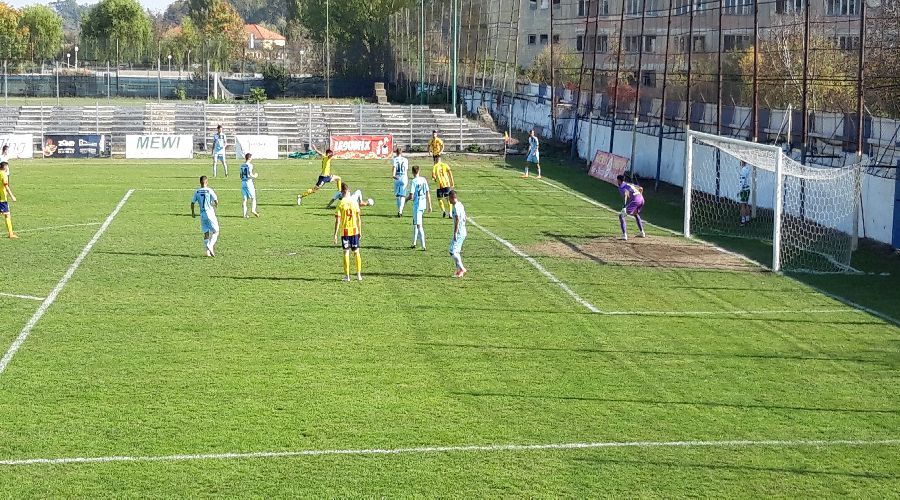 Ripensia Timișoara la cea mai clară victorie a sezonului. Hattirck pentru Voinea in fața Daco-Geticii. Foto