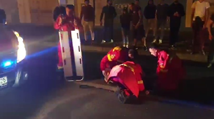 Accident violent la Timișoara. Femeie lovită pe trecerea de pietoni