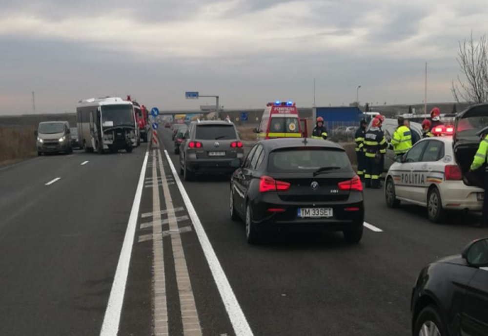 Accident în apropiere de Timișoara