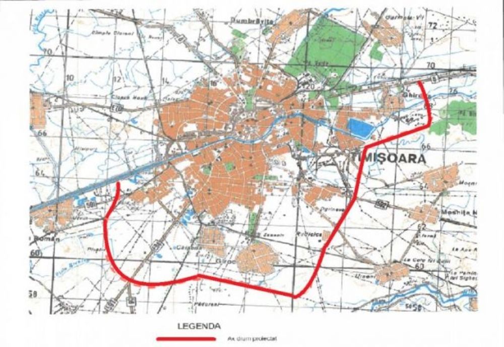 Centura de Sud a Timișoarei are autorizație de construcție