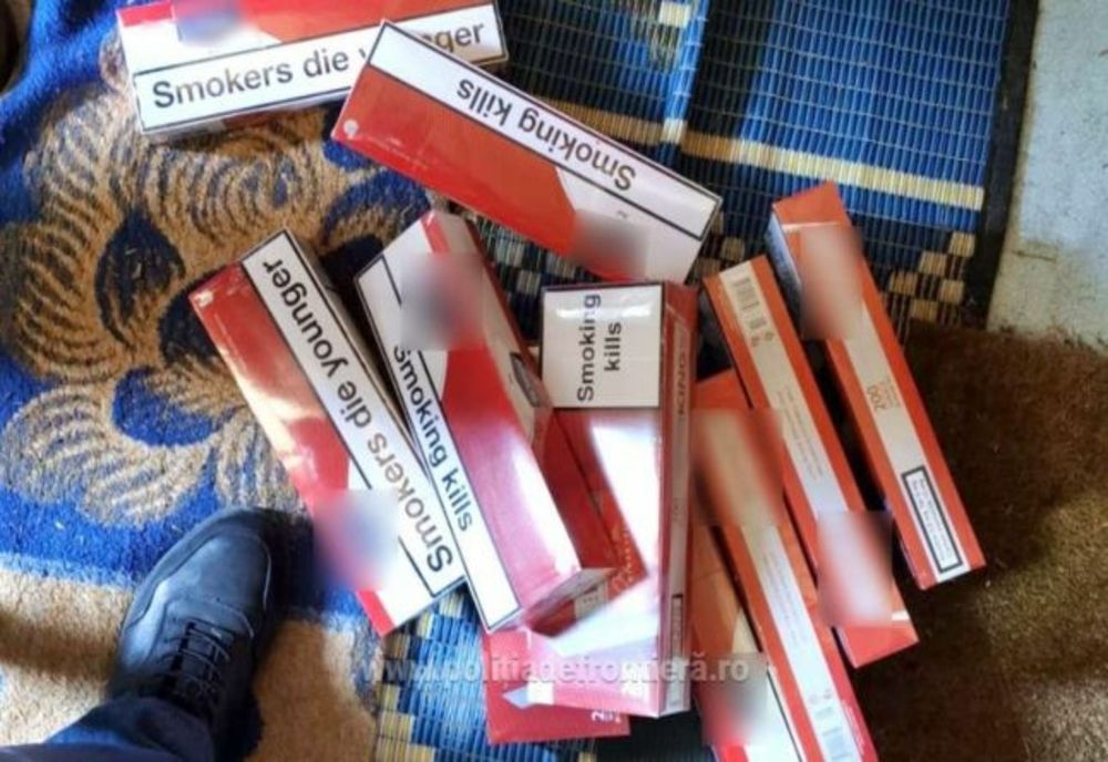Cu țigări de contrabandă în rucsac. Un bărbat a fost prins de jandarmi în Timișoara
