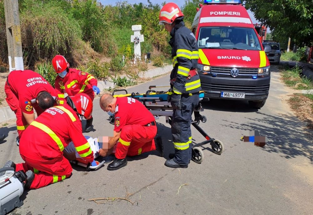 Accident pe o șosea din Timiș. Copil de 5 ani, rănit
