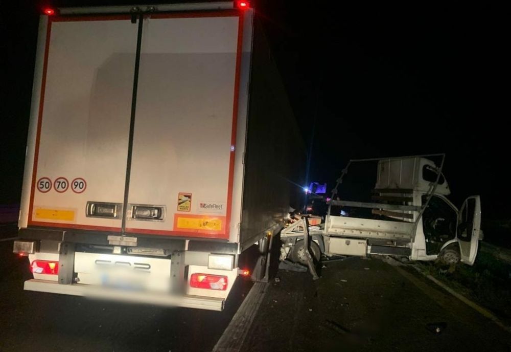 Accident teribil pe Autostrada Vestului. Un mort și trei răniți, printre care un copil de 5 ani