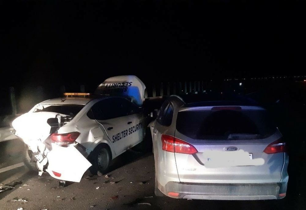 Accident pe autostrada A1, două victime, după ce două mașini s-au ciocnit