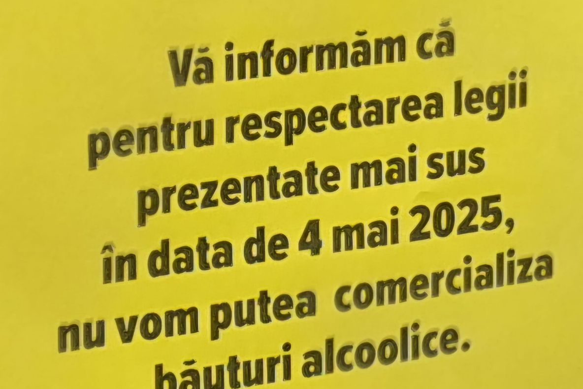 VÂNZAREA DE ALCOOL, INTERZISĂ ASTĂZI ÎN TOATE MAGAZINELE DIN ȚARĂ: CE TREBUIE SĂ ȘTIȚI