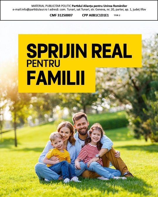 15 MAI - ÎN TIMIȘ, FAMILIA AUR E TOT MAI UNITĂ: "DOAR ÎMPREUNĂ PUTEM ÎNVINGE ORICE OBSTACOL!"