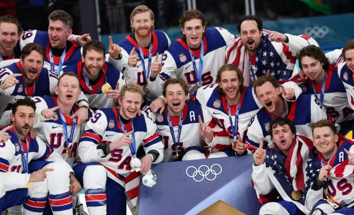 SUA, campioană olimpică la hochei pe gheață după 46 de ani. Donald Trump a reacționat imediat: „Wow! Ce meci!!!”